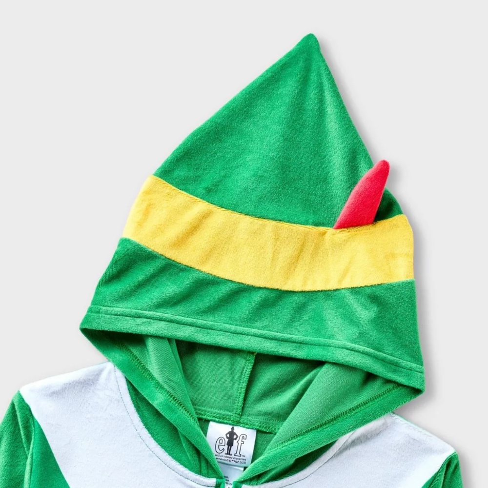 Kids Buddy The Elf Long Sleeve One Piece Suit - Size M (8) - Picture 3 of 3